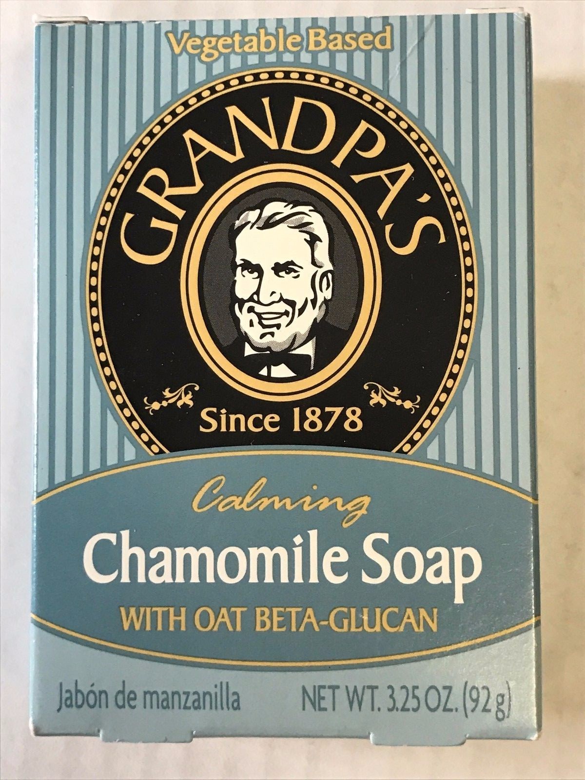 Grandpa’s Since 1878 Vegetable Based Soap 3.25 oz.~ Calming Chamomile