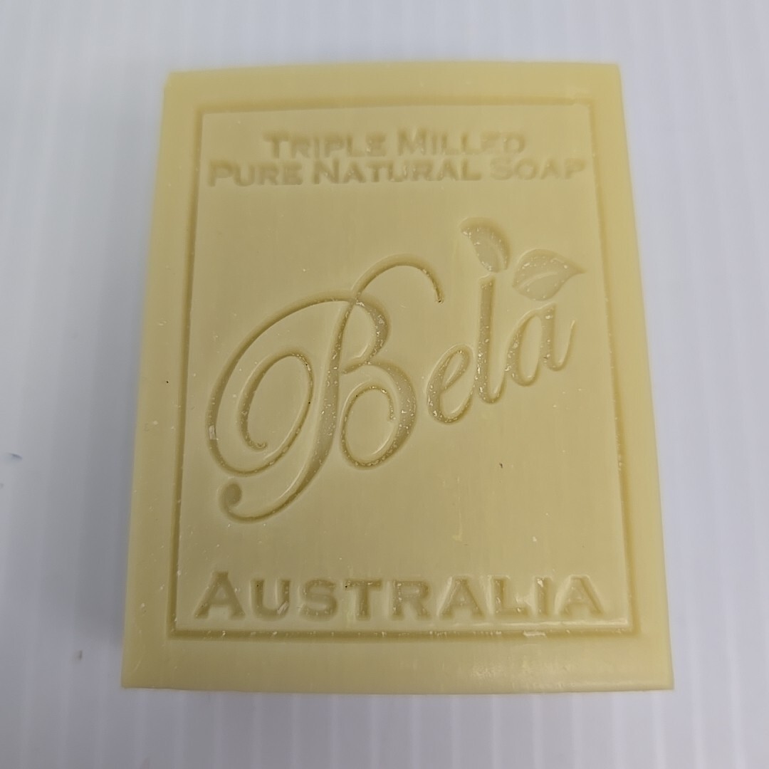 Bela All Natural Vegan Triple Milled French Pair Scented Soap