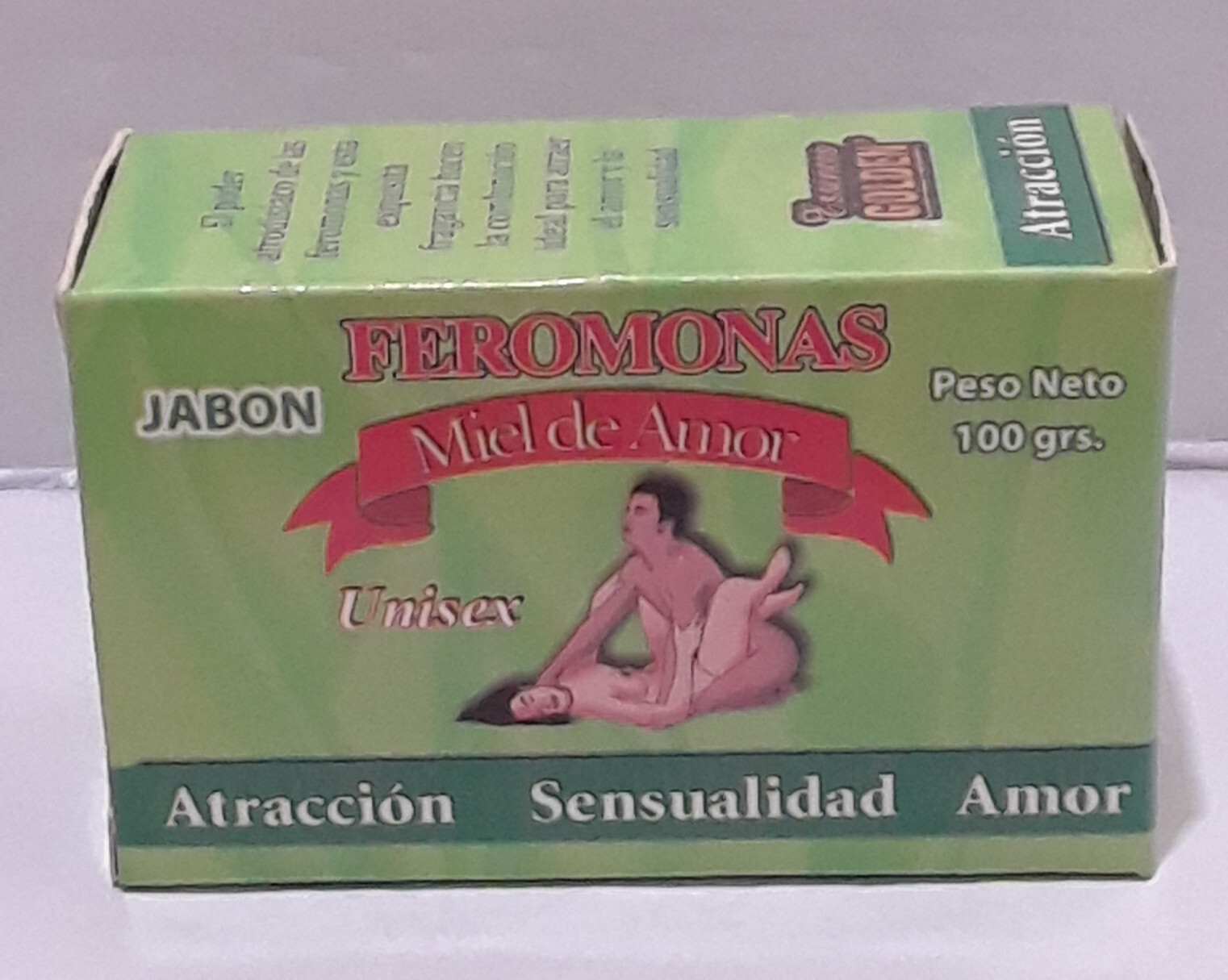 Jabón MIEL DE AMOR, Atracción/Sensualidad/Amor, UNISEX
