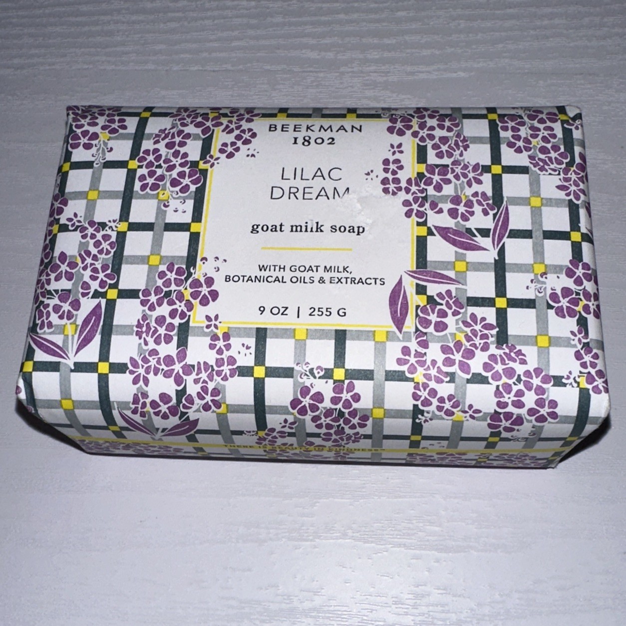 Beekman 1802 Lilac Dream Goat Milk Soap Bar 9 oz Brand New Sealed