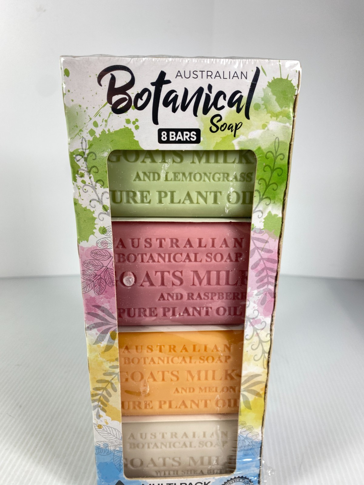 Australian Botanical Goats Milk Soap Bars 8 Bars pack