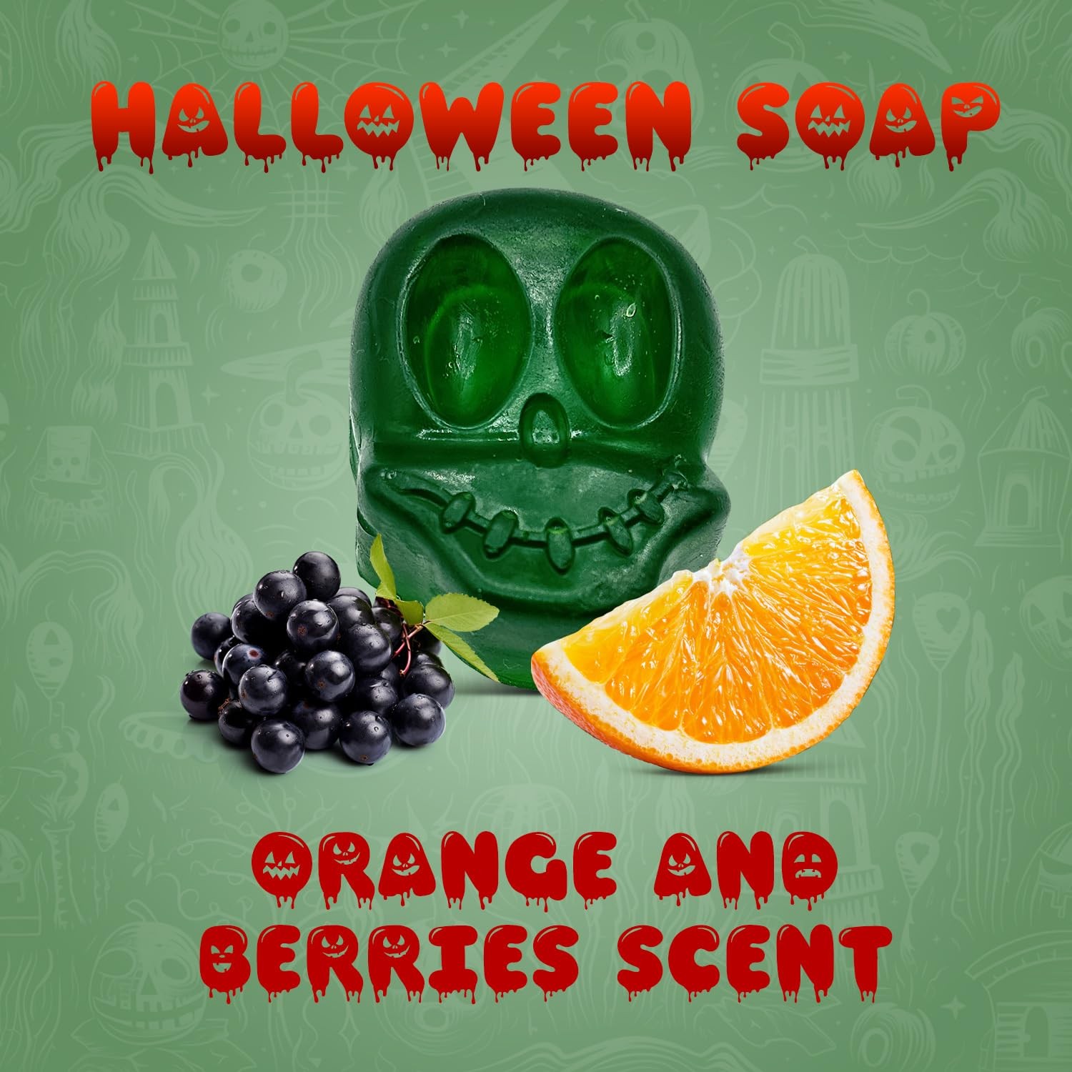 Relaxcation Halloween Soap Bar – Autumn Gift Set for 12 Ounce (Pack of 1)