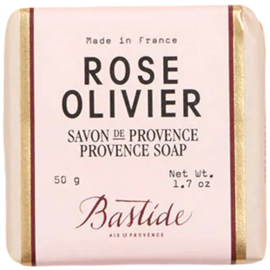 Bastide ROSE OLIVIER Savon De Provence Soap 1.7oz Travel Size (3 Pack)