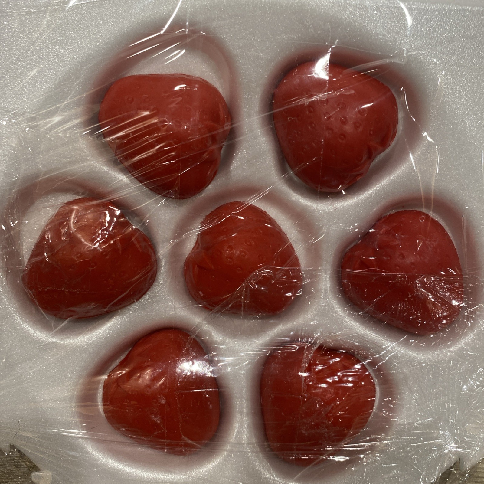 Vintage Avon strawberry shaped soaps strawberry scented soap Set