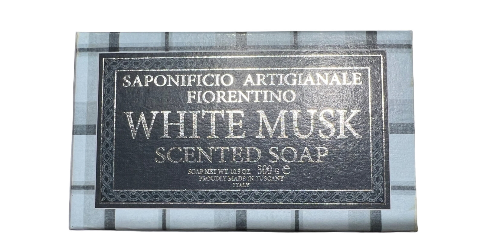 Saponificio Artigianale Fiorentino White MUSK Scented Soap 10.5 oz.