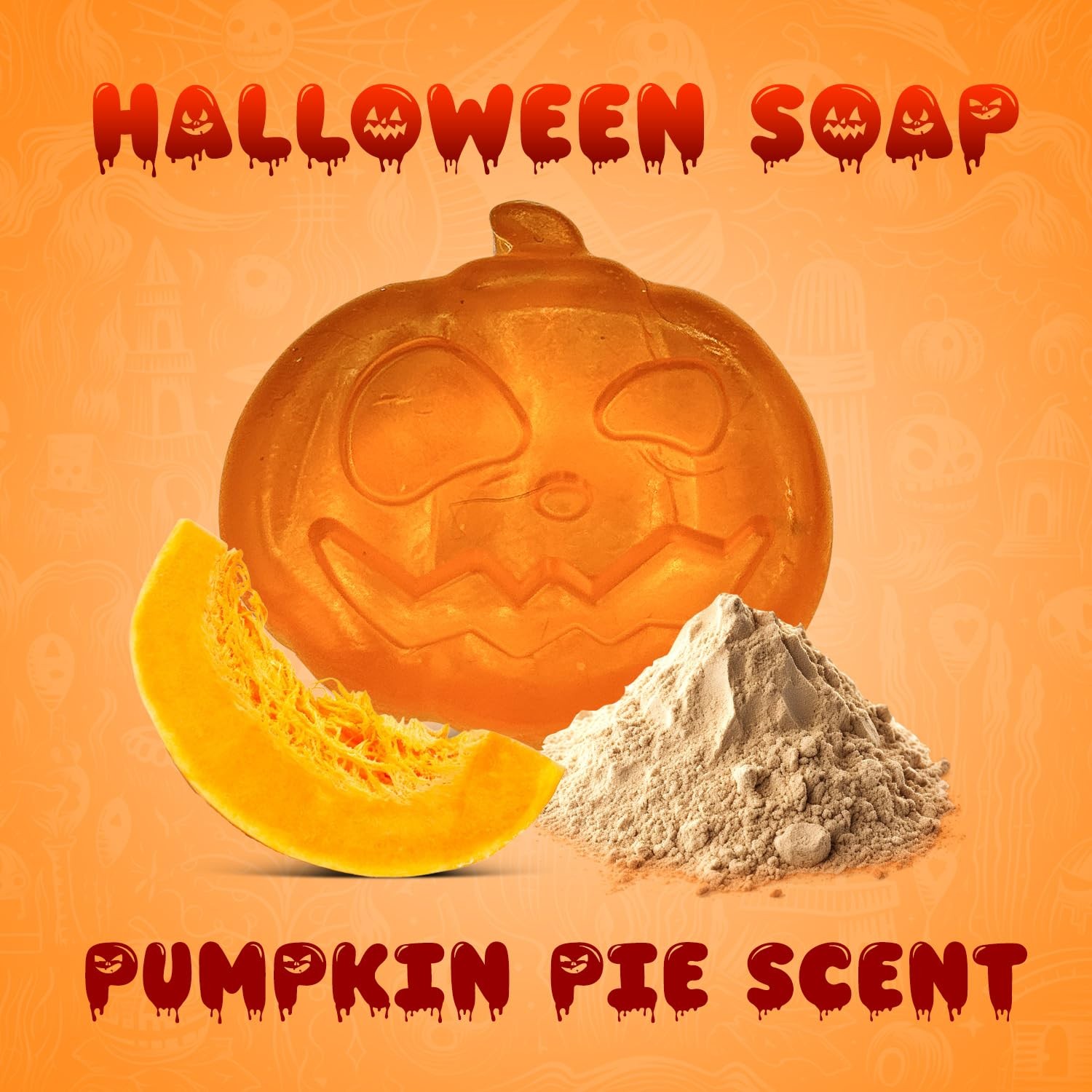 Relaxcation Halloween Soap Bar – Autumn Gift Set for 12 Ounce (Pack of 1)