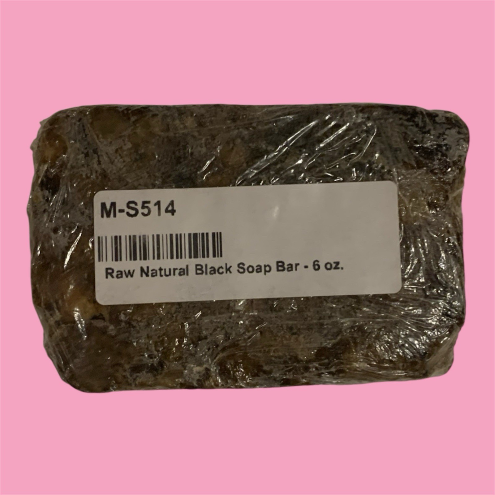 Japanese Lotus Blossom & Sweet Almond Oil Raw African Black Soap Bar 1 Set