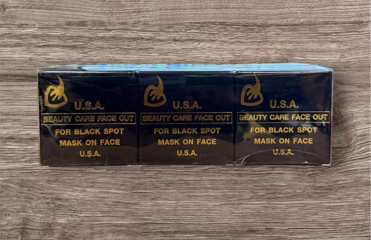 K Brothers Black Box Soap Bar Genuine USA Beauty Care Whitening Skin 100g x 6✅