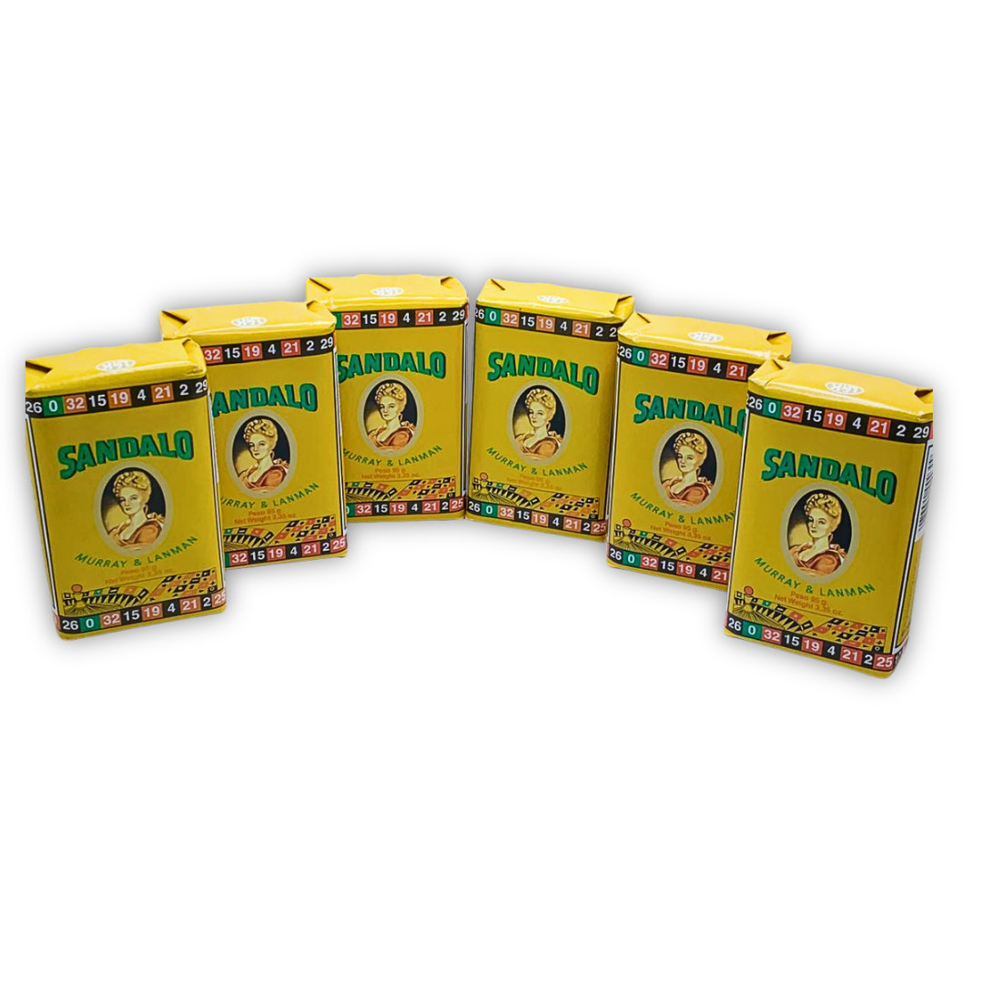 (Pack of 6) Sandalwood Complexion Soap Murray & Lanman 3.35 oz Sandalo Bar Soap