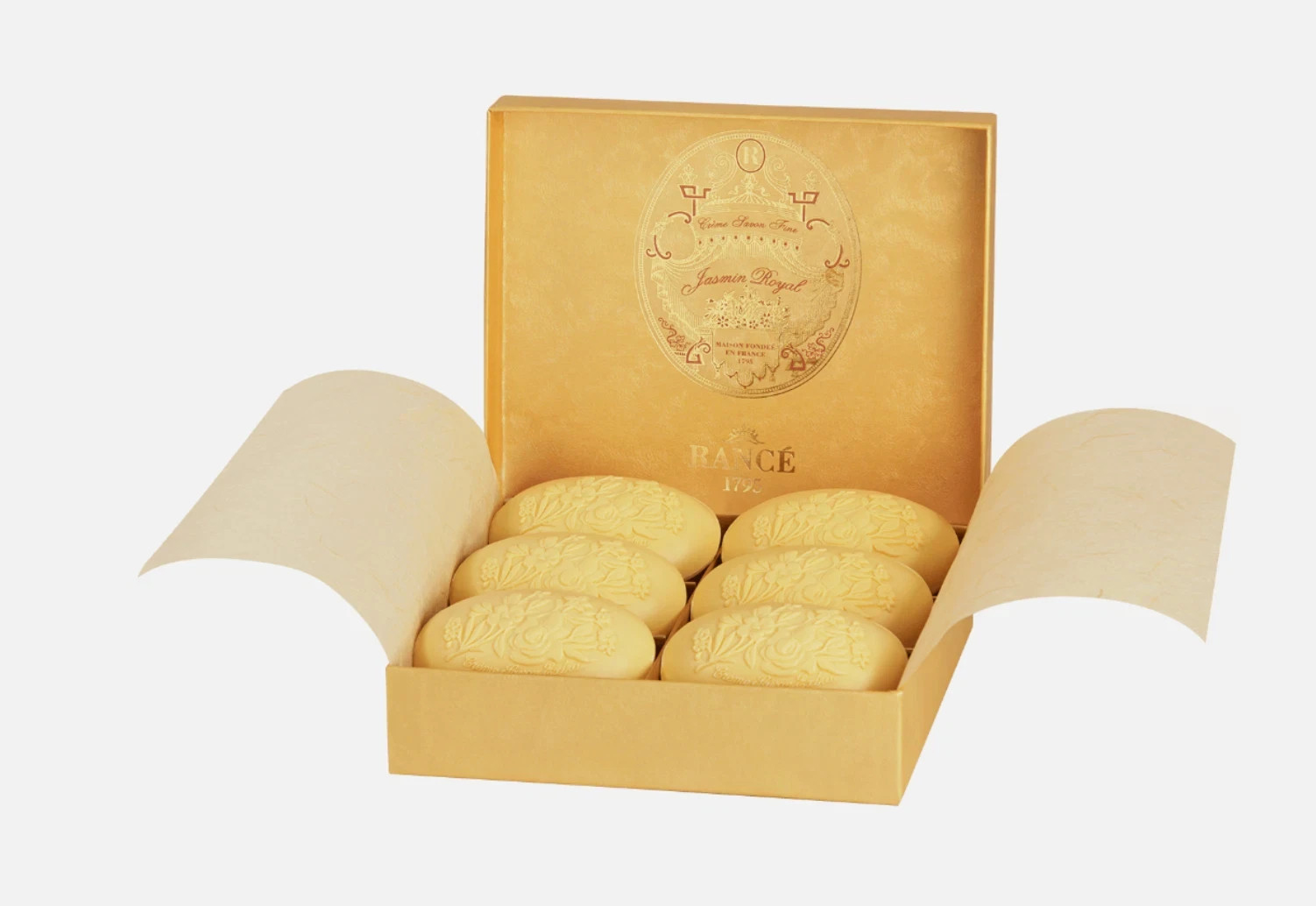 Rance Soaps by Rance Jasmin Royal Soap Box 6 X 3.5 oz Women