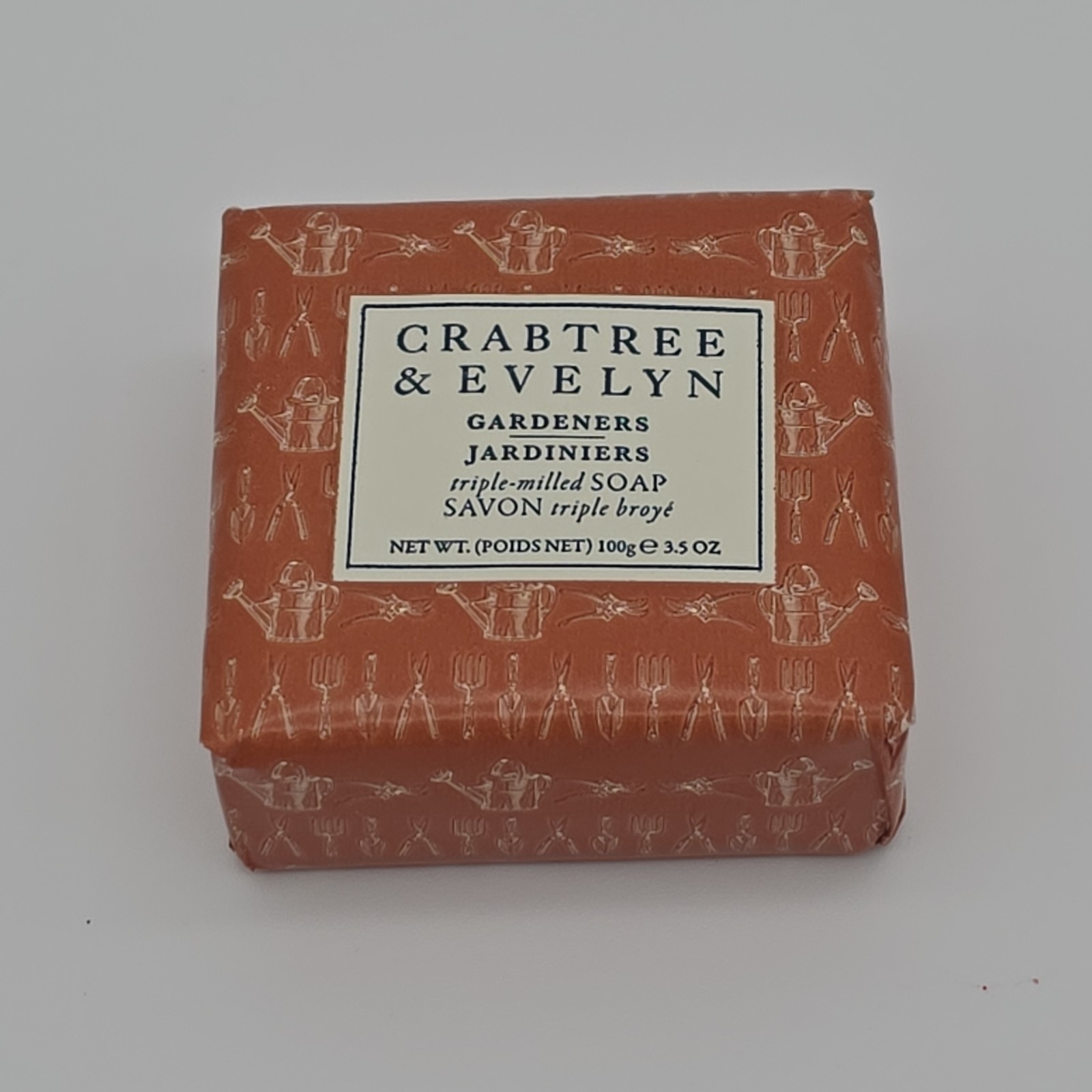 Crabtree & Evelyn Gardeners Triple Milled Soap 3.5 oz New