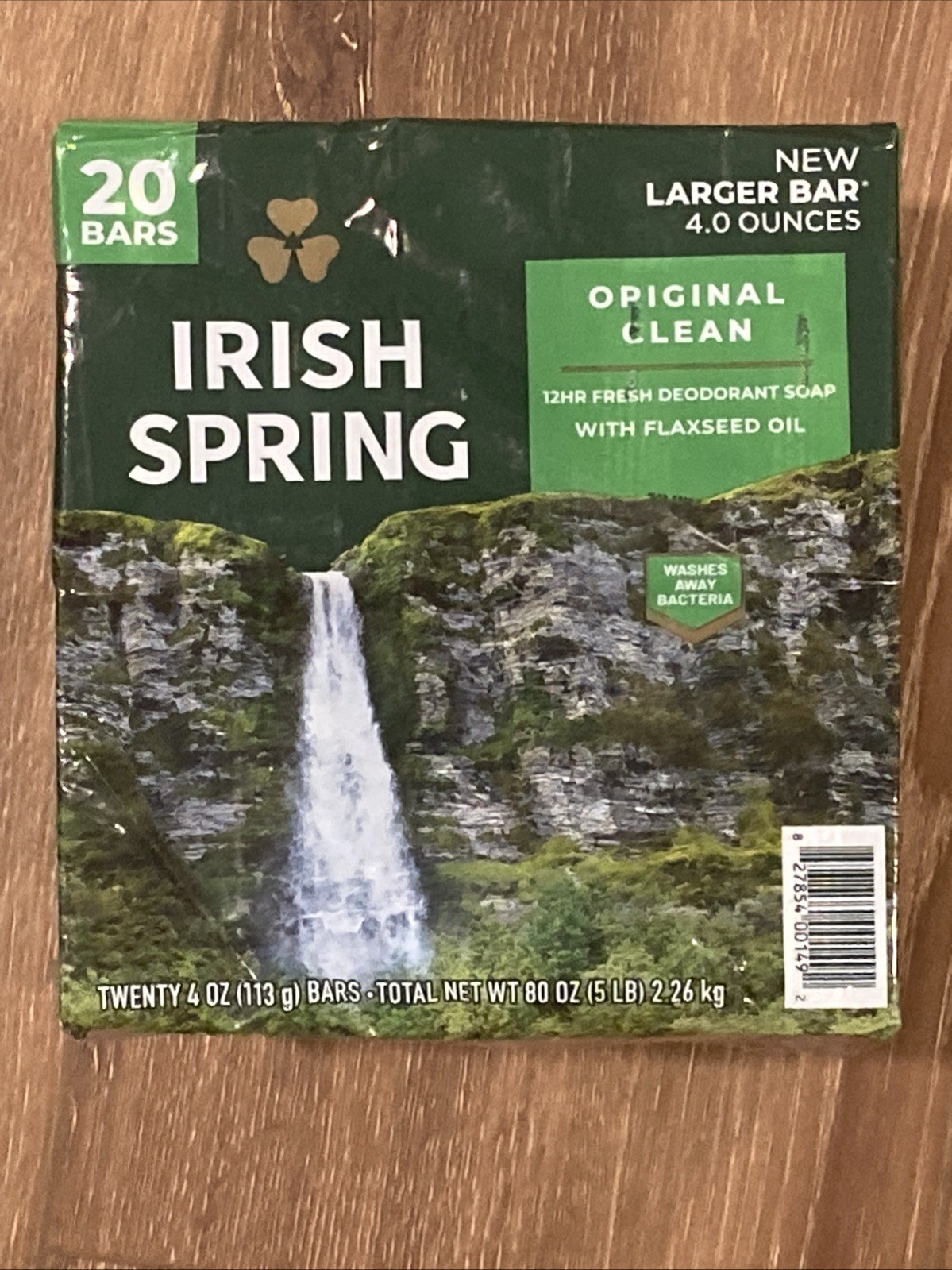 Irish Spring Bar Soap, Original Clean (4 oz., 20 ct.)