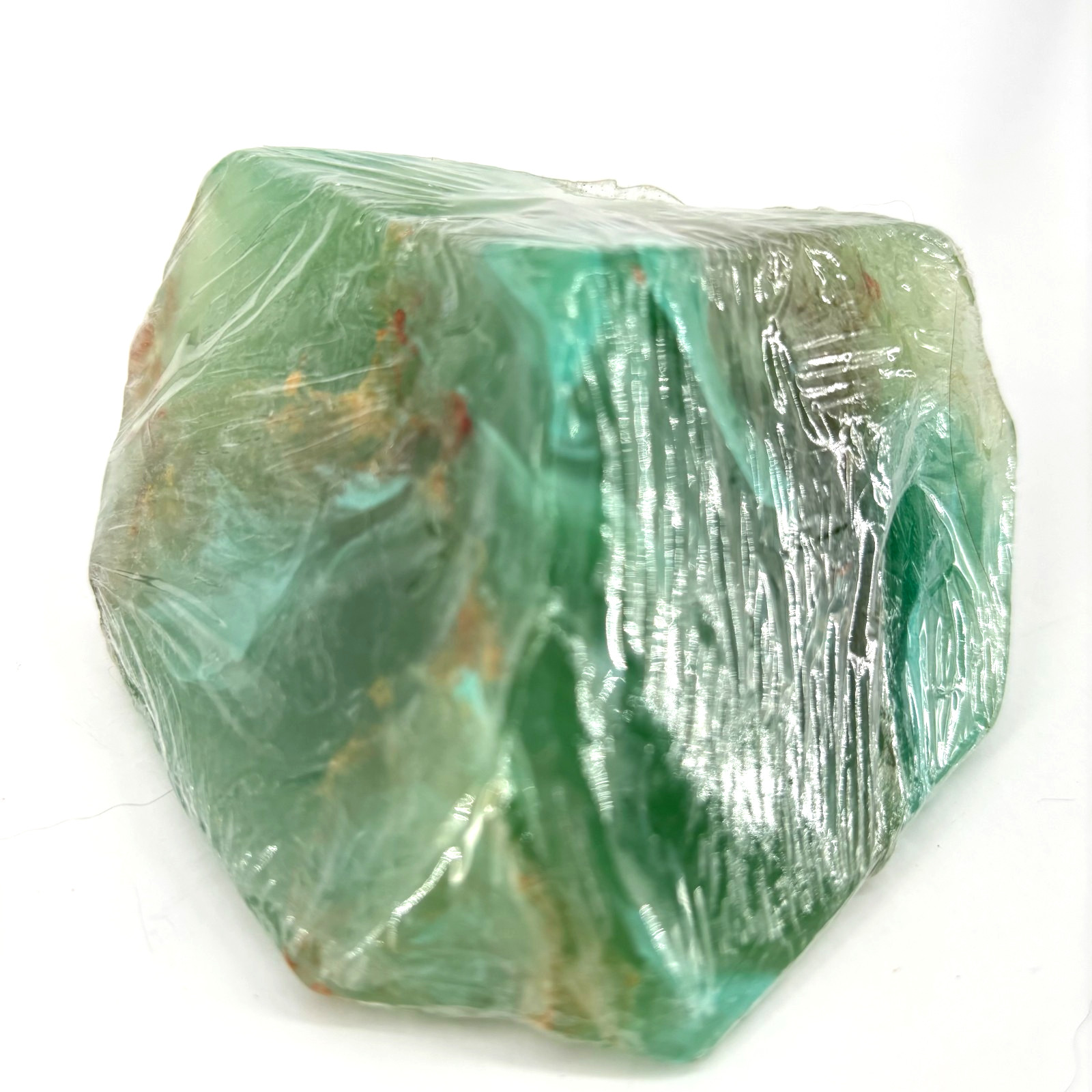 T.S. Pink Corp Gemstone Soap Rocks Jade 6 oz Cucumber Spice Handmade SoapRocks