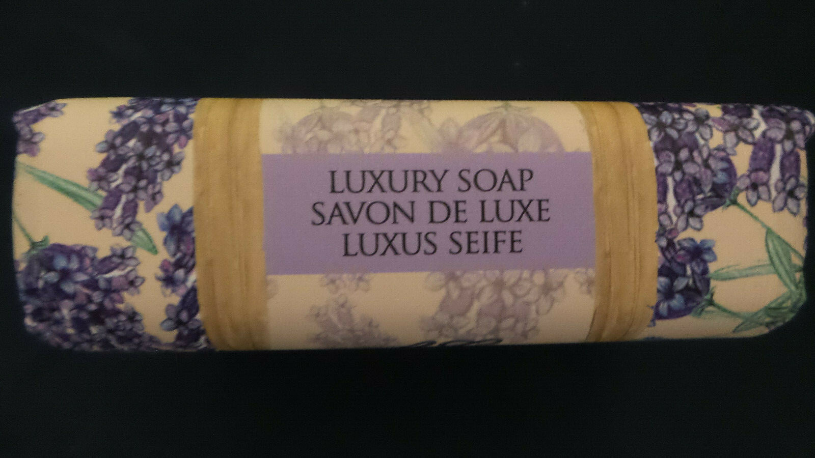 Lavender Luxury Soap Bar Saponerie Mario Fissi Handmade in Italy 9.7 oz New