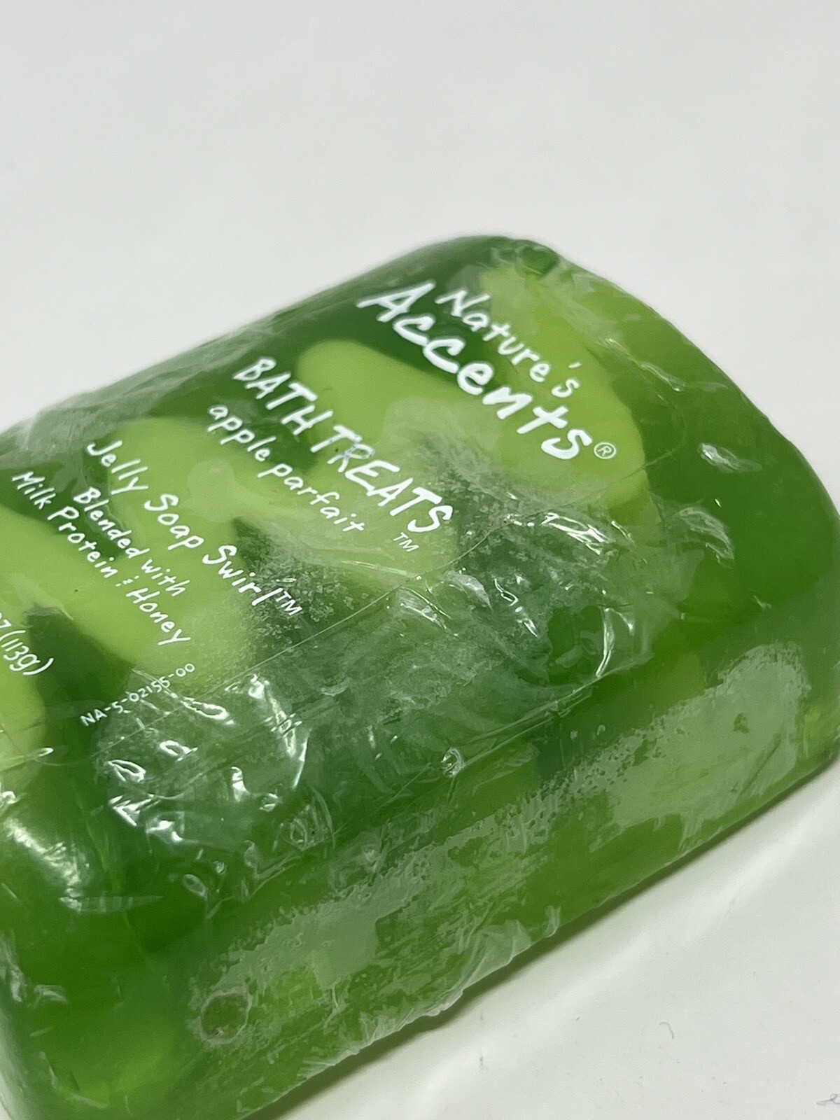 Nature’s Accents Apple Parfait Bath Treats Jelly Soap Swirl Dial 1999 Vintage