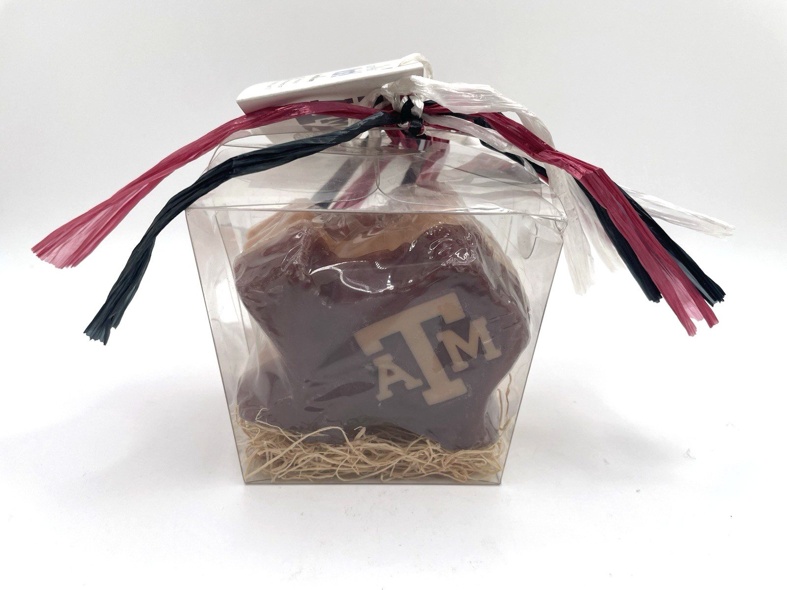 Texas A&M University 3 Bars Hand Soap Oatmeal Milk Honey Logo Shape of Texas