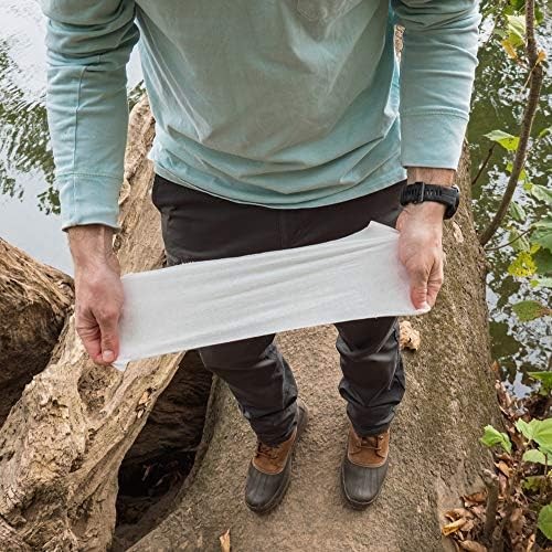 Biodegradable Wipes Men Or Women Shower Wet Wipes Face Body & Butt Outdoors Trav