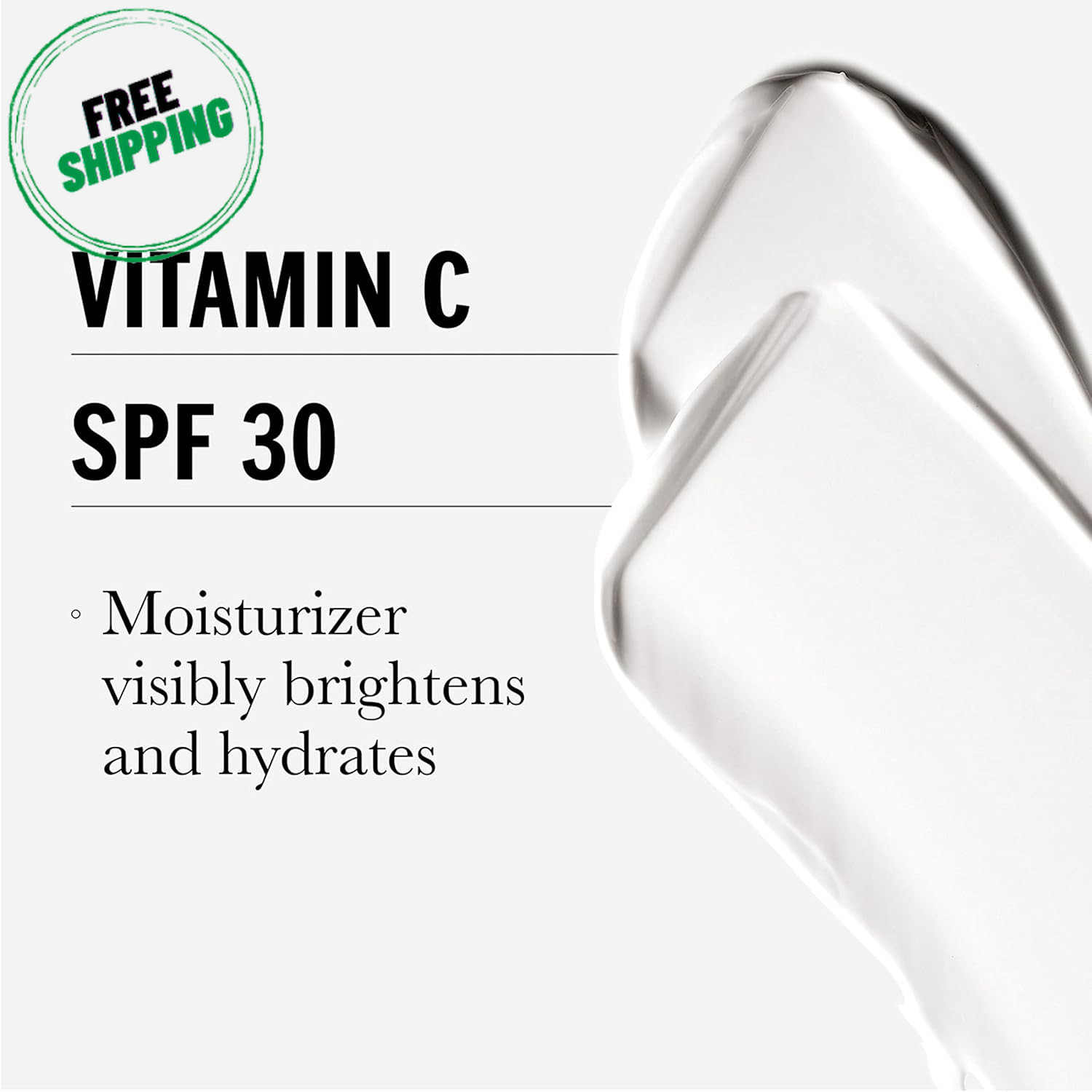 Olay Vitamin C Hydrating Moisturizer with Sunscreen, SPF 30, 1.7 Oz