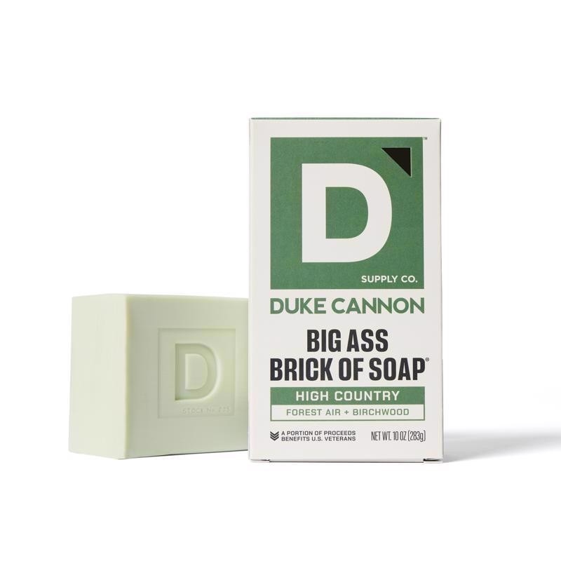 Duke Cannon High Country Forest Air + Birchwood Scent 10 oz Bar Soap