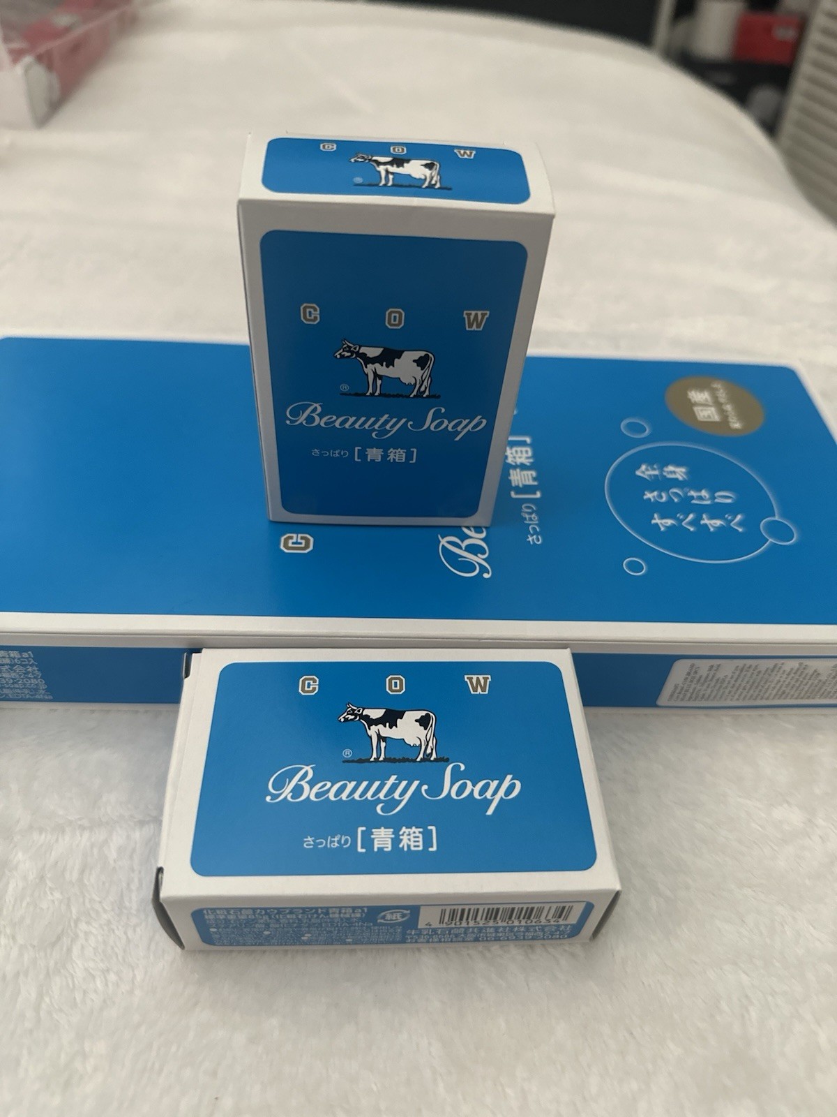 Cow brand Beauty Soap refreshing Blue 85g×6pieces From Japón