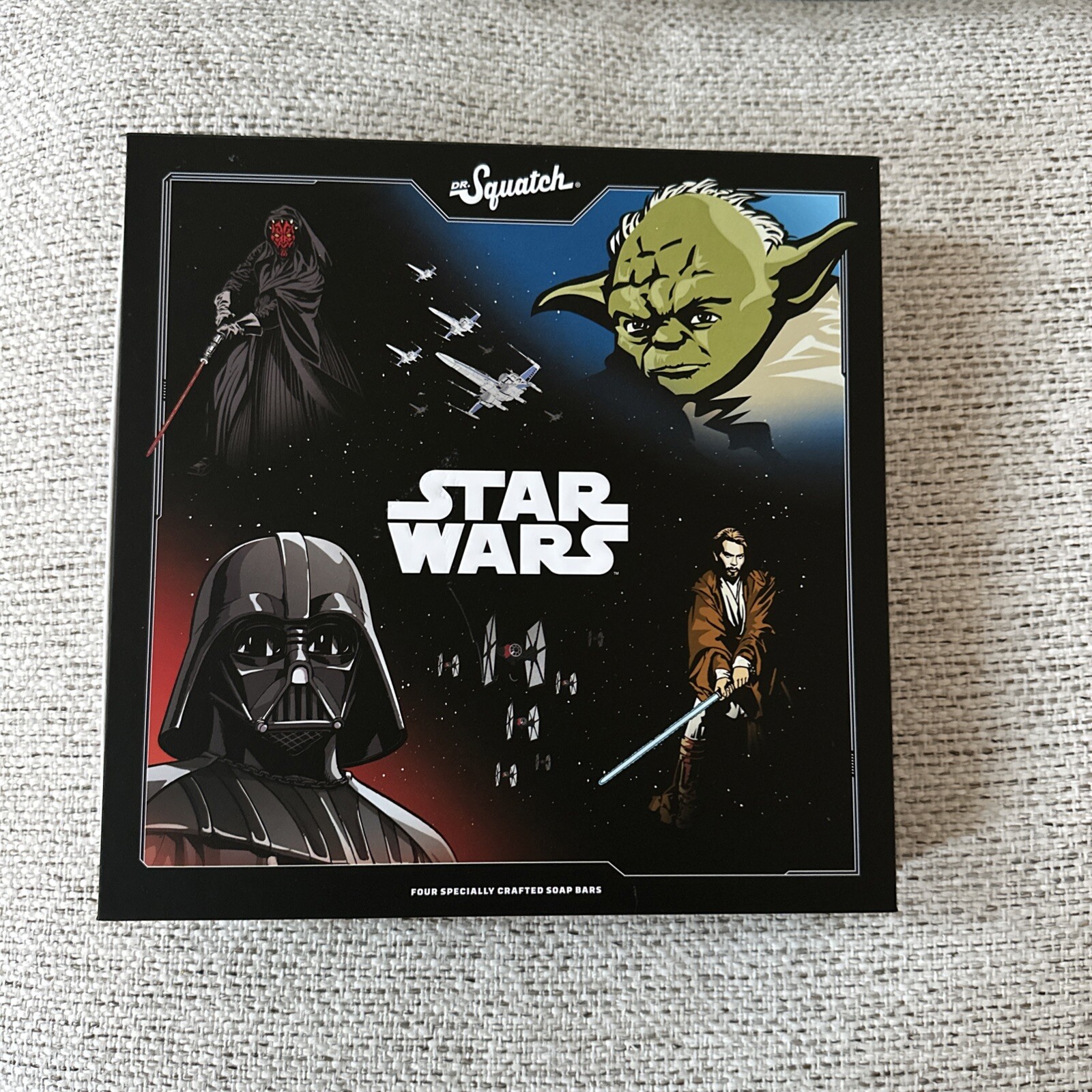 Dr. Squatch Soap STAR WARS Collection I w/Limited Edition Collectors Box – New