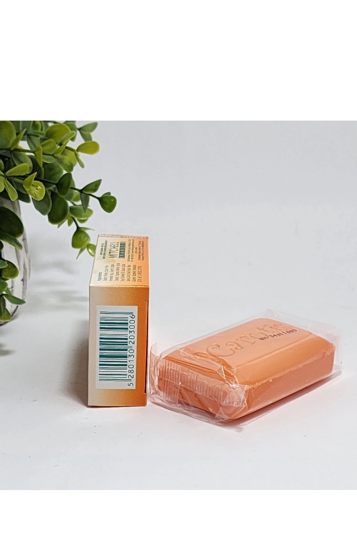 Carotis Active Carrot Concentrate Beauty Soap Dual Nourishment 80g ~ Lot of 3