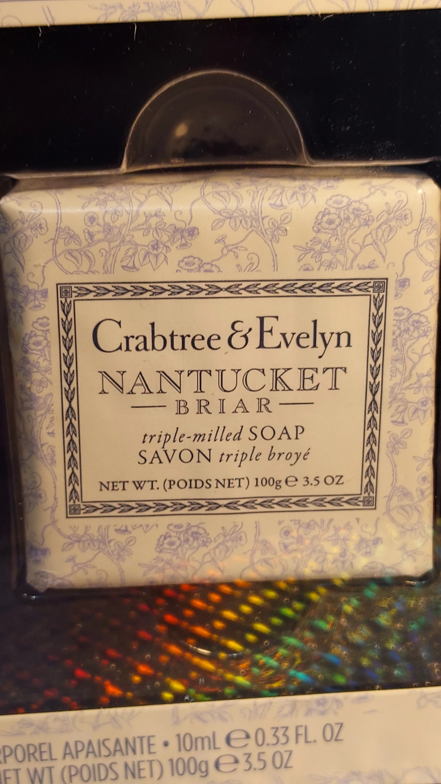 New~**CRABTREE & EVELYN NANTUCKET BRIAR **~Body Mist .33 Oz & Bar Soap 3.5 Oz