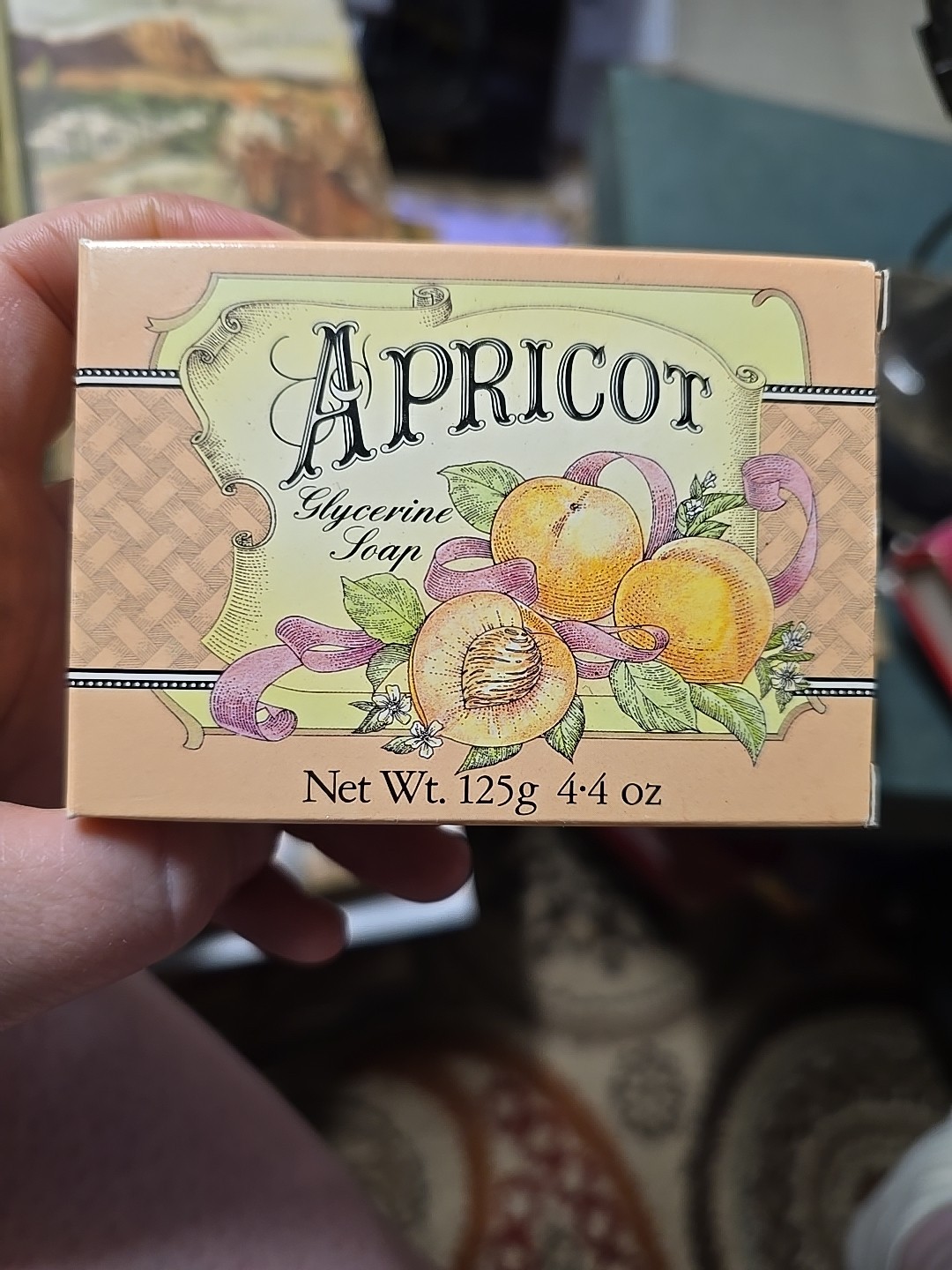 Victoria’s Secret Apricot Fragrance Glycerine Bar Soap NIB 4.4 Oz West Germany