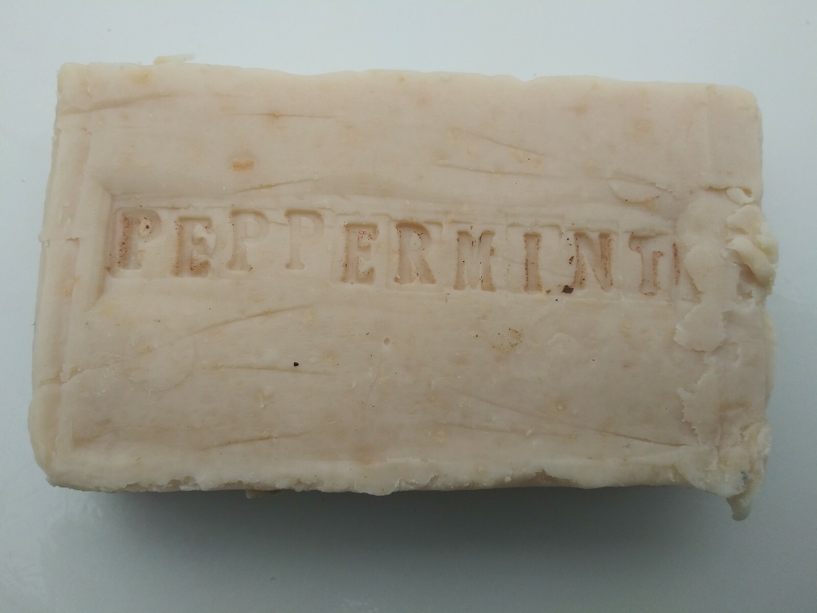 PEPPERMINT GOAT MILK SOAP HAPPY GOAT CREAMERY PURE ESSENTIAL OIL FREE SHIPPING