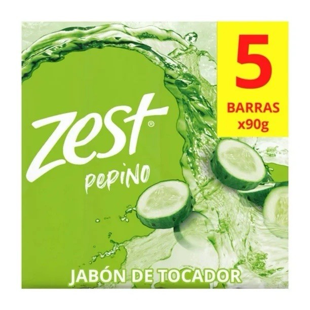 10 JABONES ZEST PEPINO (90g) – 10 ZEST SOAPS 🇲🇽