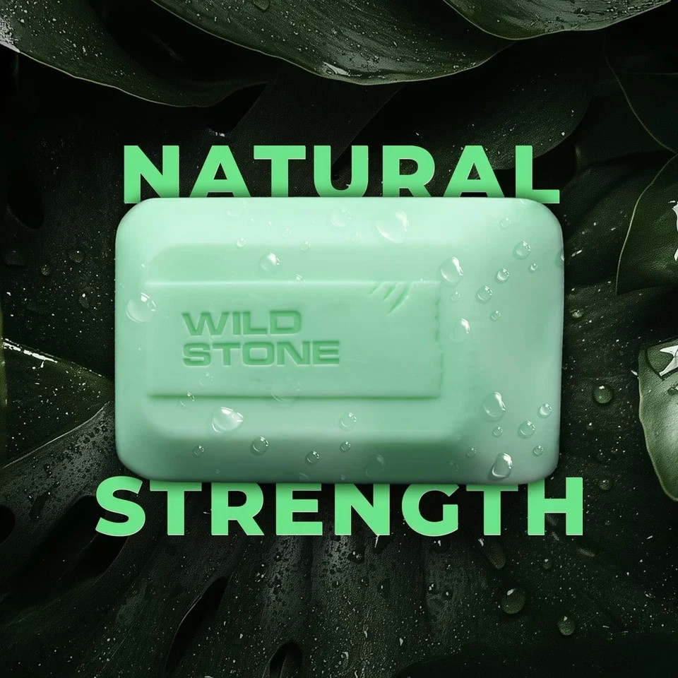 Wild Stone Ultra Sensual Forest Spice Soap Bar 100g x 8 Skin-Friendly Fresh