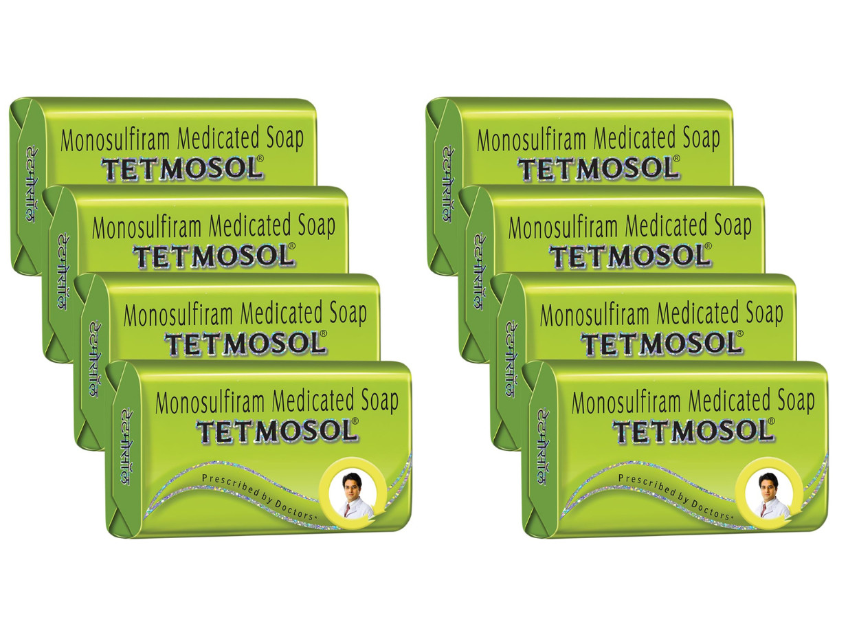 Tetmosol Medicated Soap 100g x8 Lime Fragrance Bath Soap