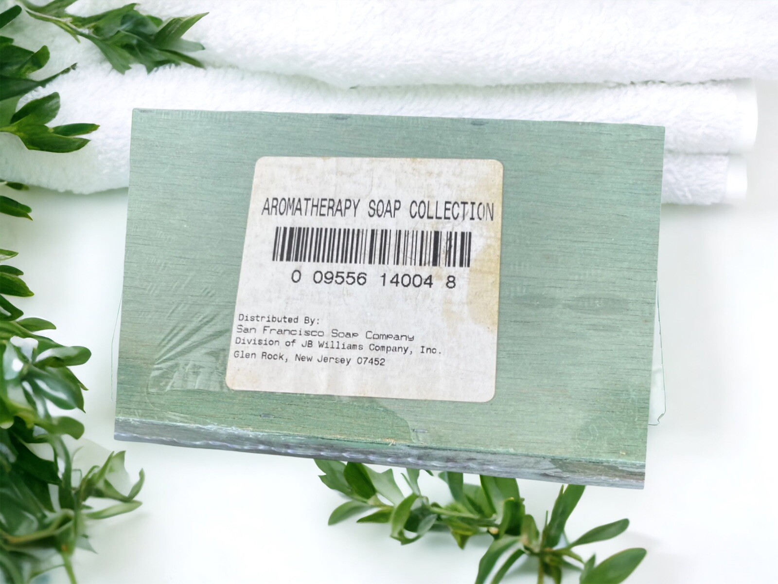 San Francisco Soap Co AROMATHERAPY Boxed Glycerin Soap Set (4 @ 5.5 Oz each)