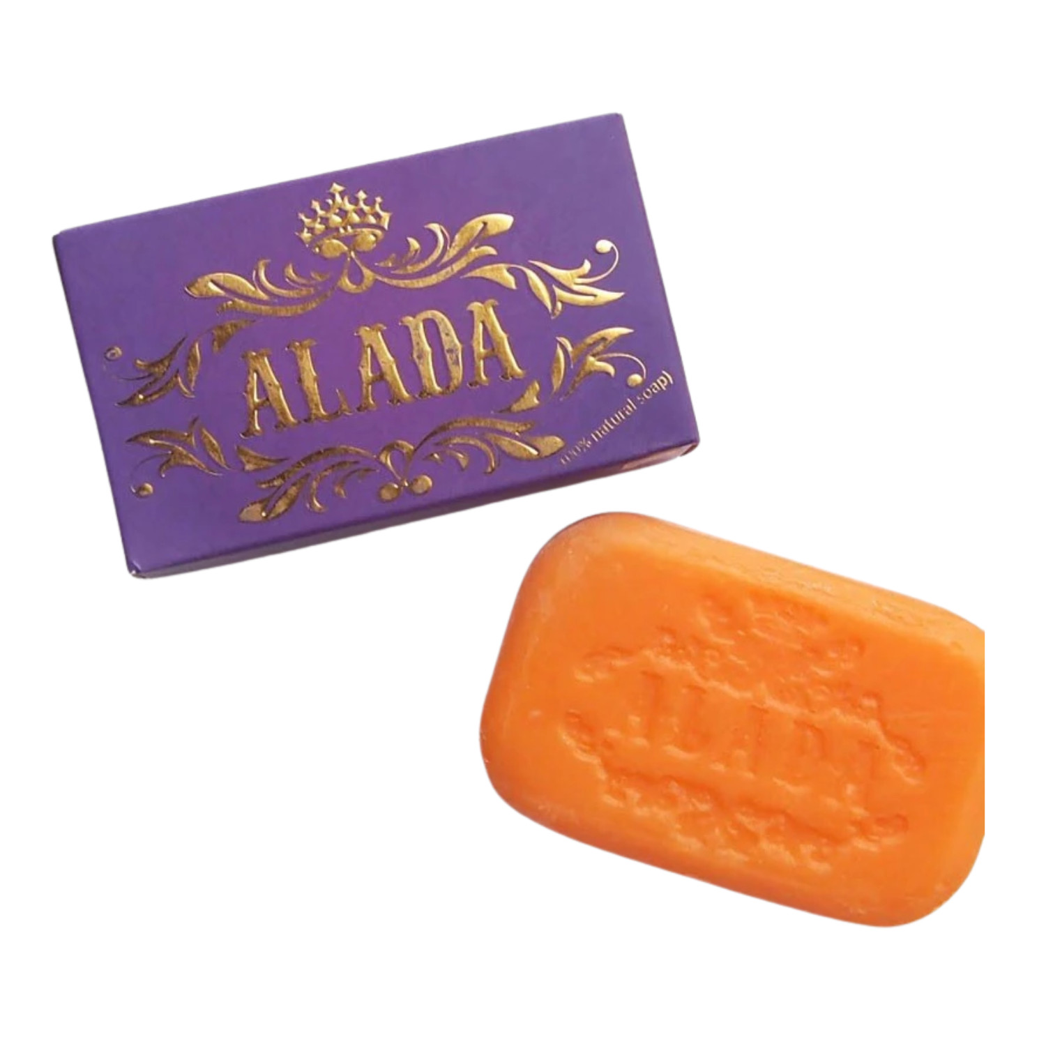 Alada Whitening Soap Natural Extract Face & Body Naturally Brightening 160g