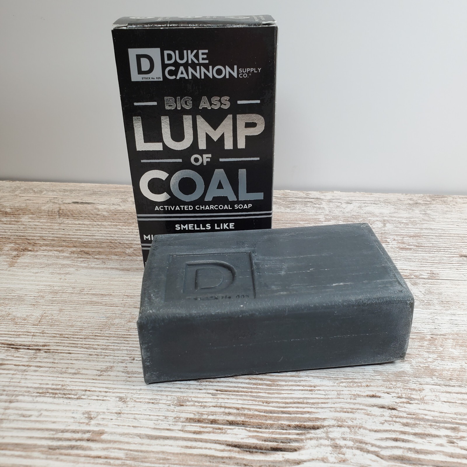 Duke Cannon Big Ass Lump of Coal Soap with Activated Charcoal 10 oz