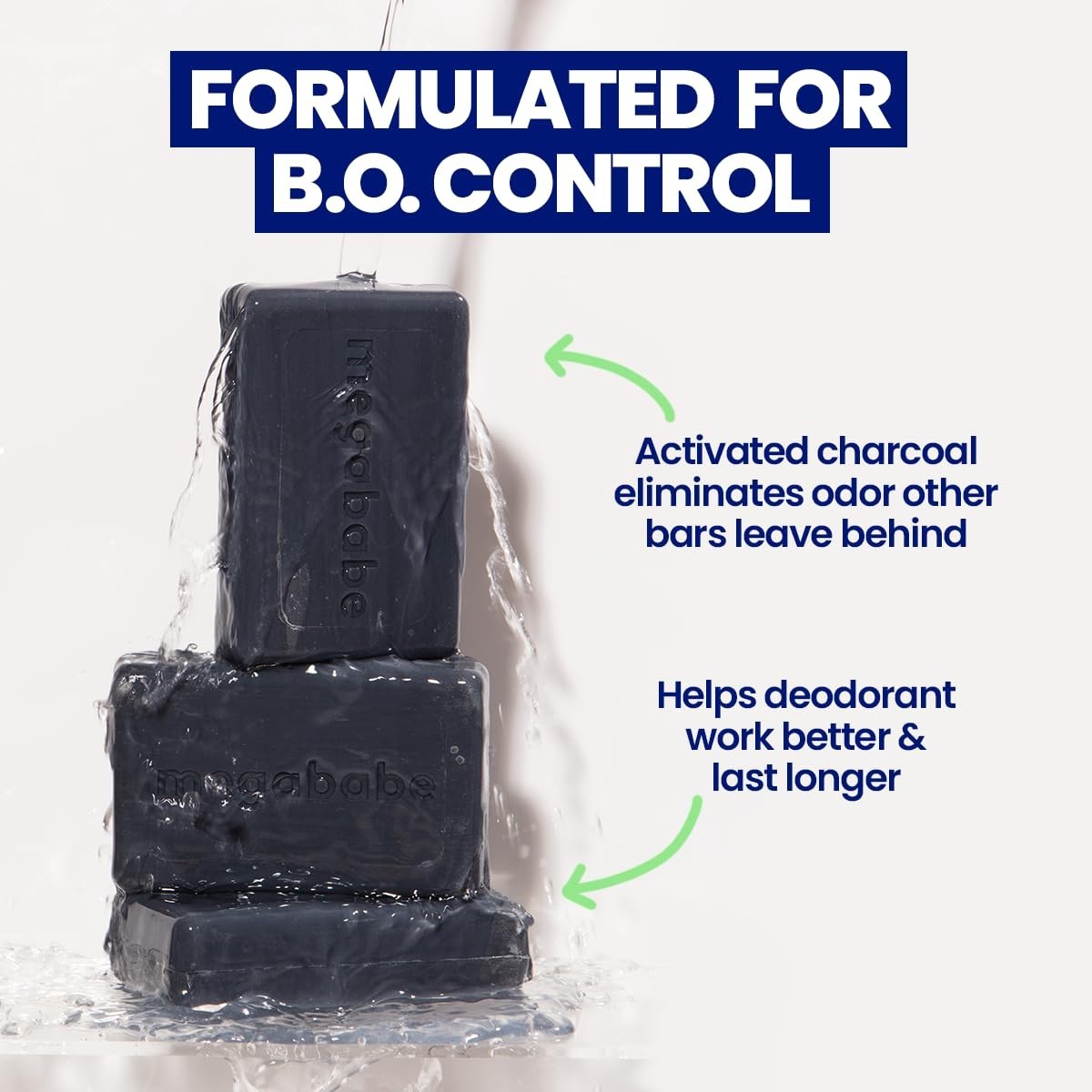 Natural Tea Tree Soap for Underarm Detox – 4.5 oz Hydrating Charcoal Bar