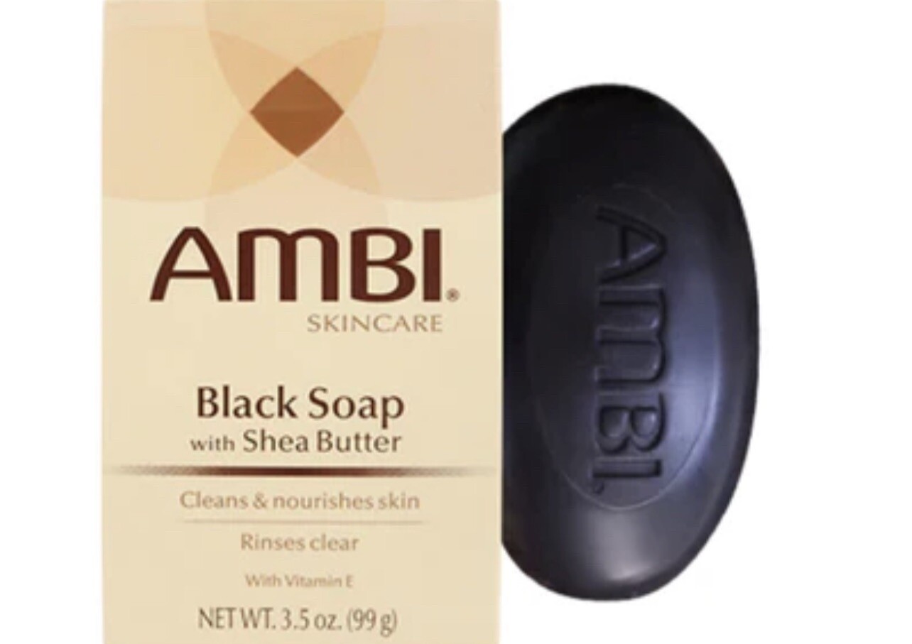 AMBI BLACK SOAP WITH SHEA BUTTER 3.5OZ WITH FREE SHIPPING!!