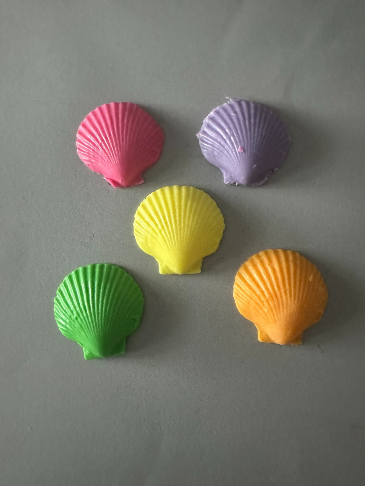 Pack of 5 Seashell Mini Soaps