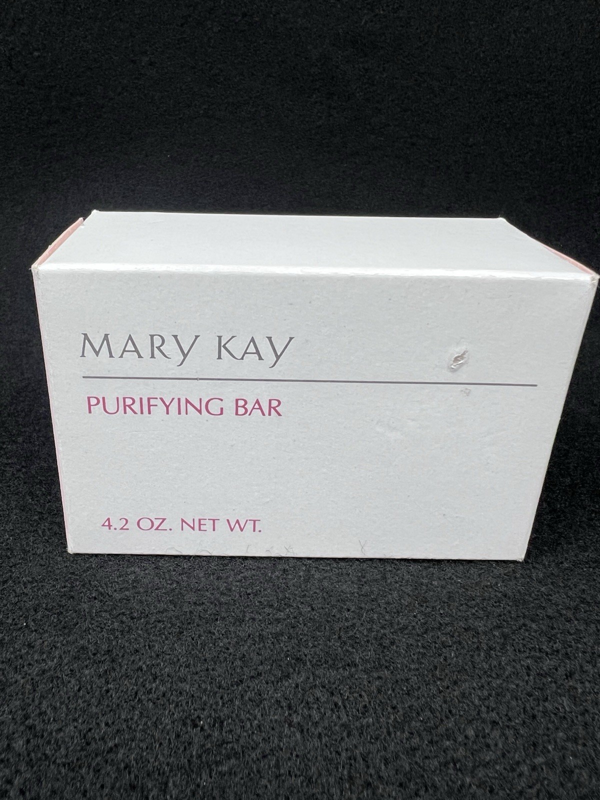 Mary Kay Purifying Bar Fragrance-Free 4.2 oz w/ Soap Dish/Case MPN 4419 Sealed