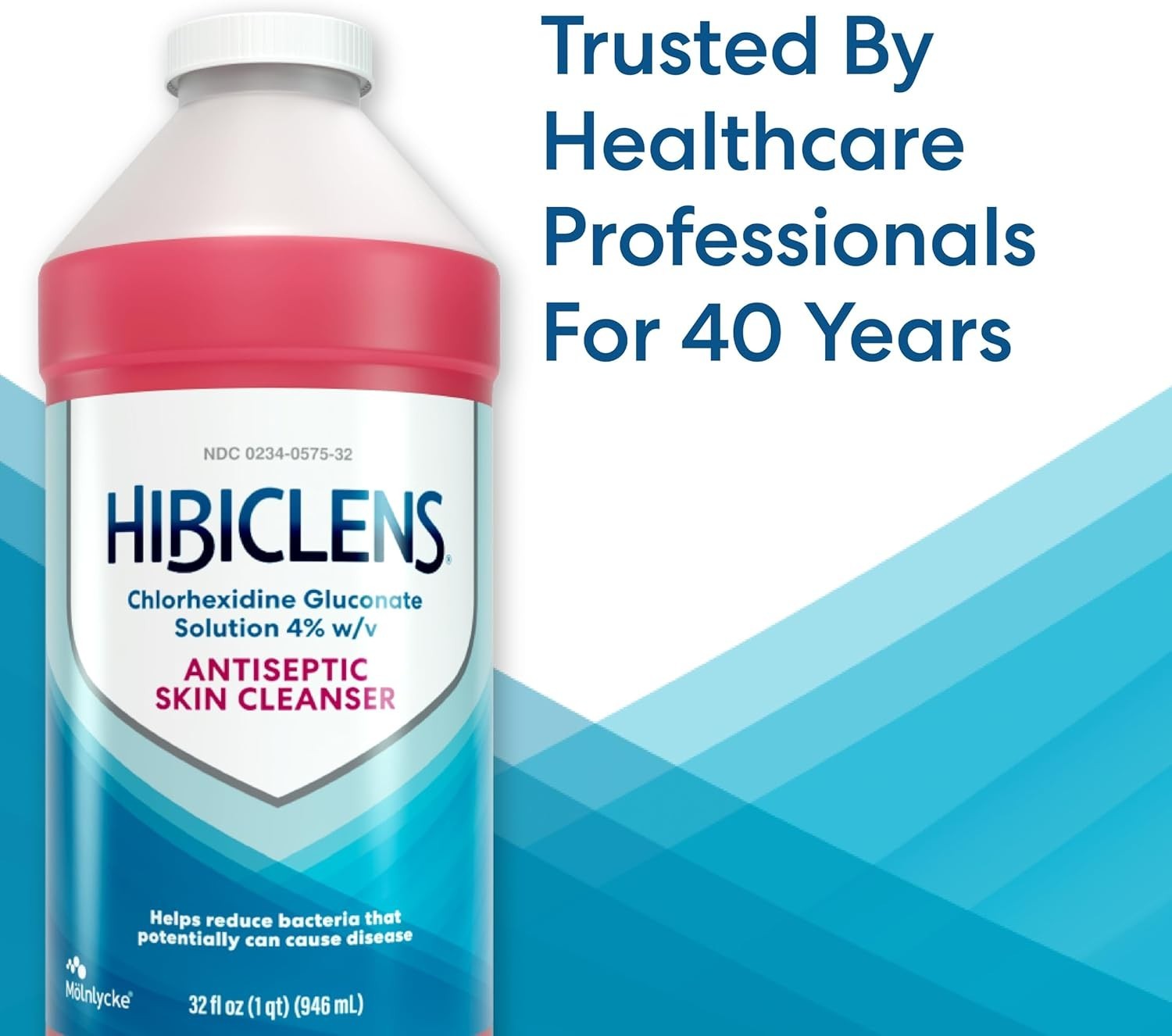 32 oz Antiseptic Liquid Soap with 4% Chlorhexidine – Gentle & Effective Cleanser