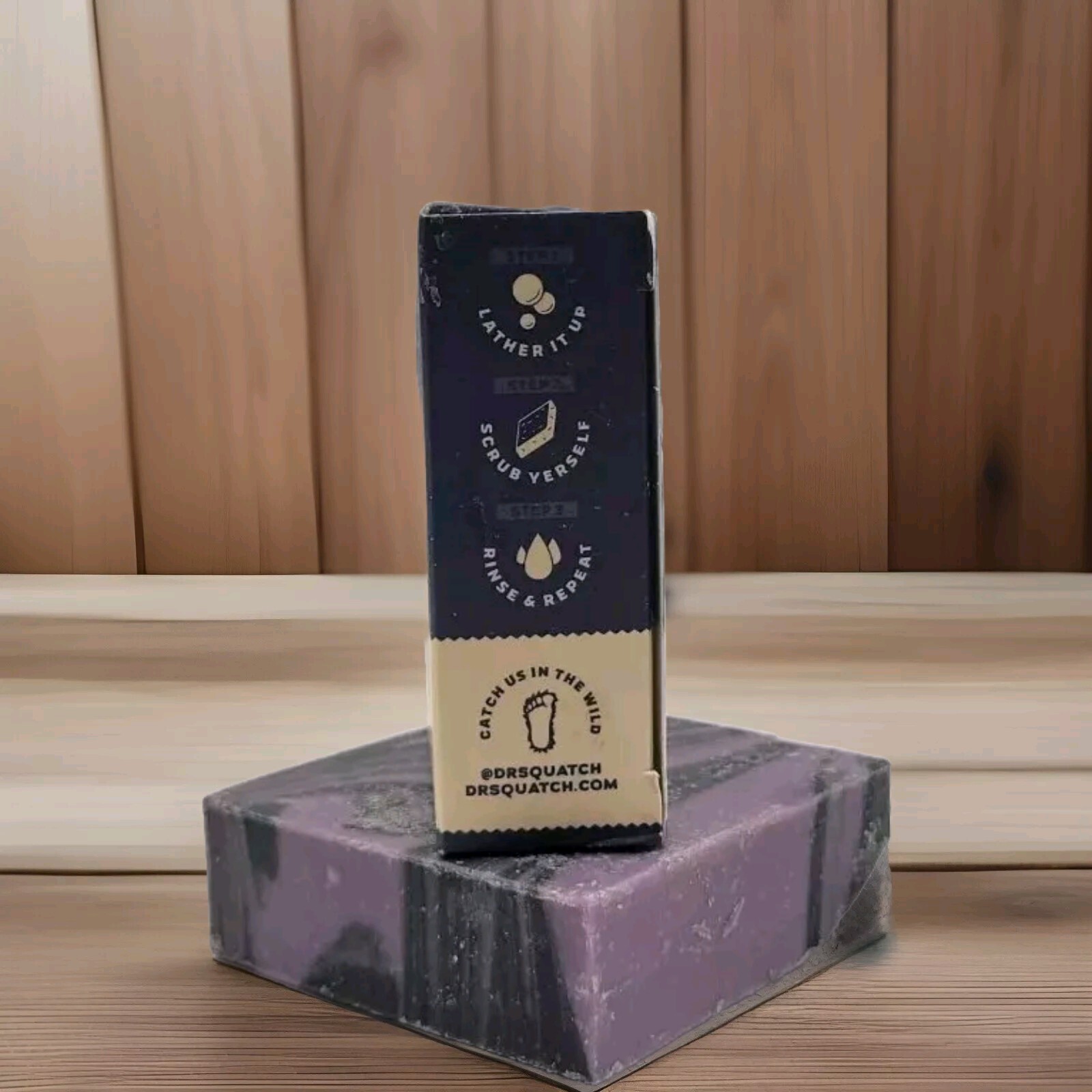 Dr Squatch SINISTER SCRUB Star Wars Emperor Palpatine 5oz Bar Soap Limited New