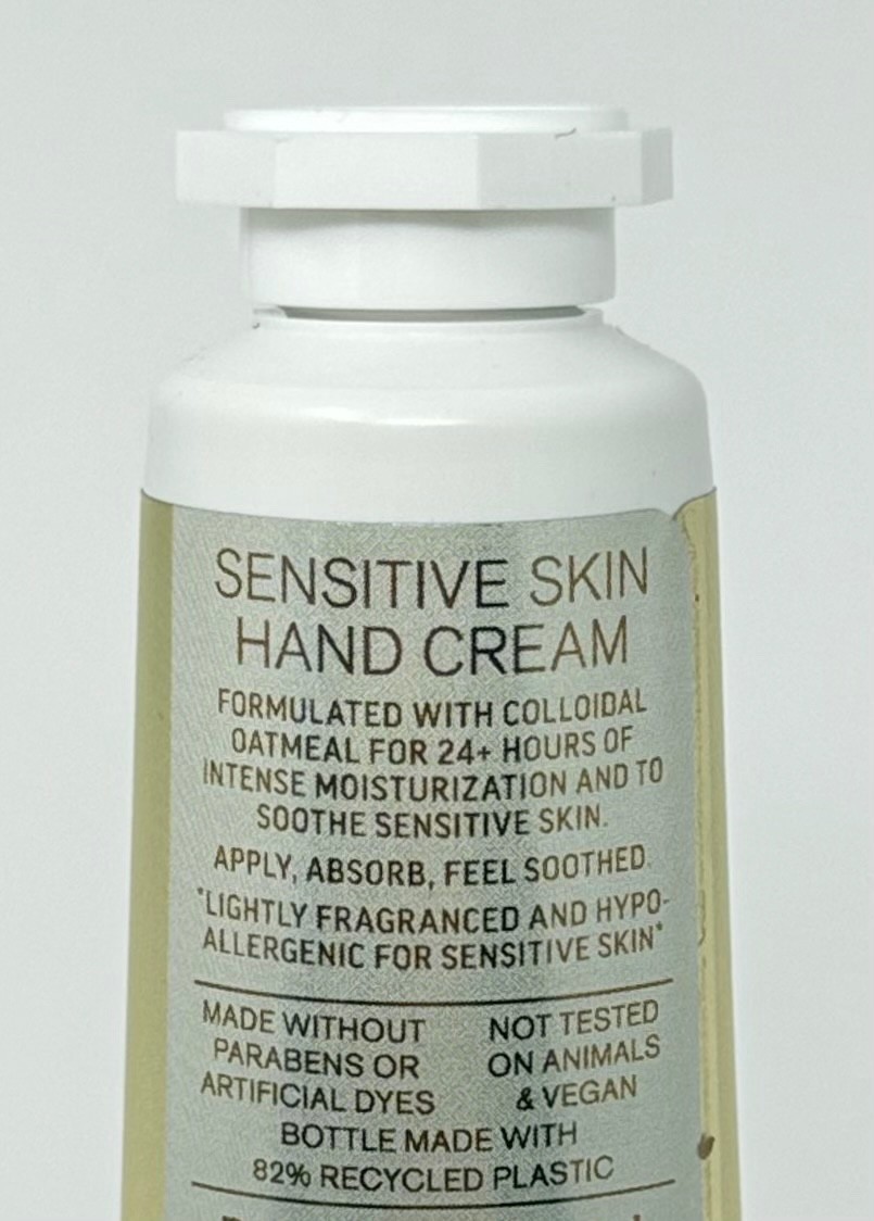 1 BATH & BODY WORKS SENSITIVE SKIN MILK COLLOIDAL OATMEAL HAND CREAM LOTION 1OZ