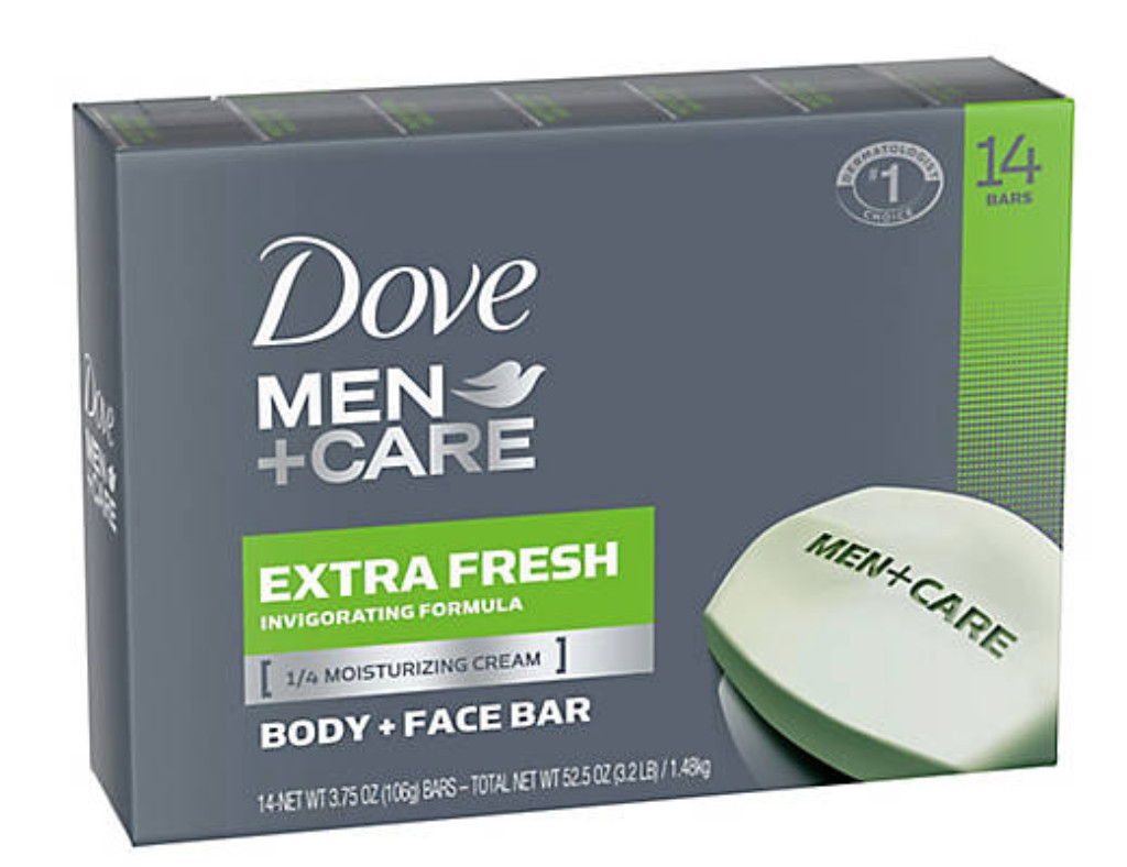 Dove 14ct Men +Care Extra Fresh Body and Face Bar