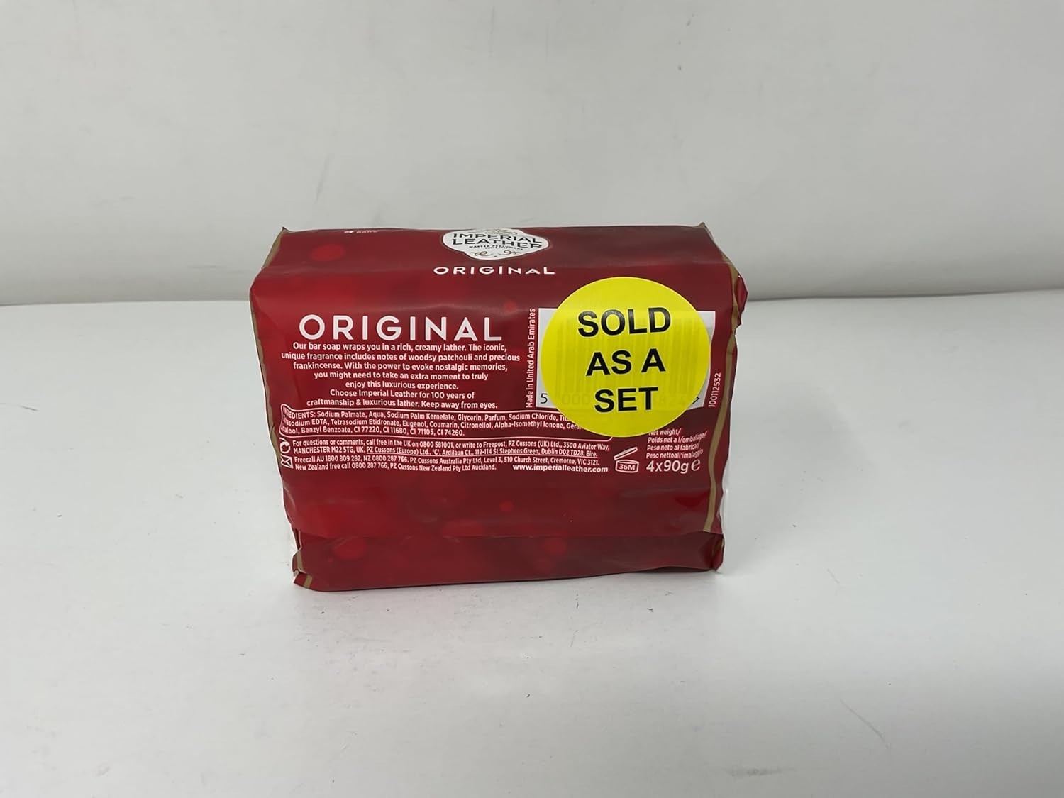 Bar Soap – 4 Pack