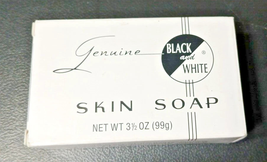 Black and White Skin Soap Bar 3.5 oz