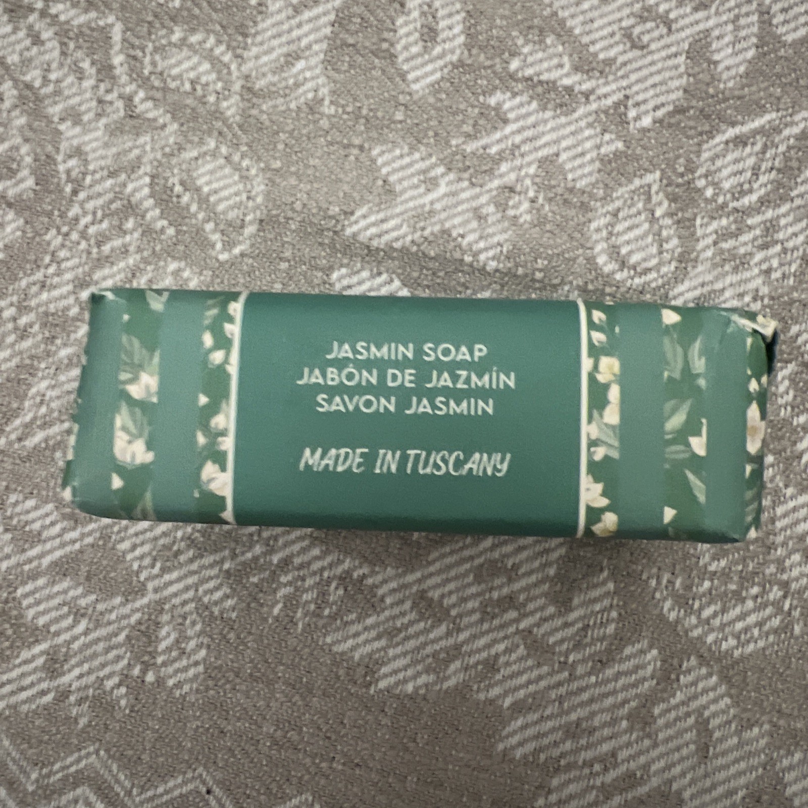 GELSOMINO/JASMIN/SAPONE/SOAP Made In Tuscany Italy 5.29 Oz (150G)