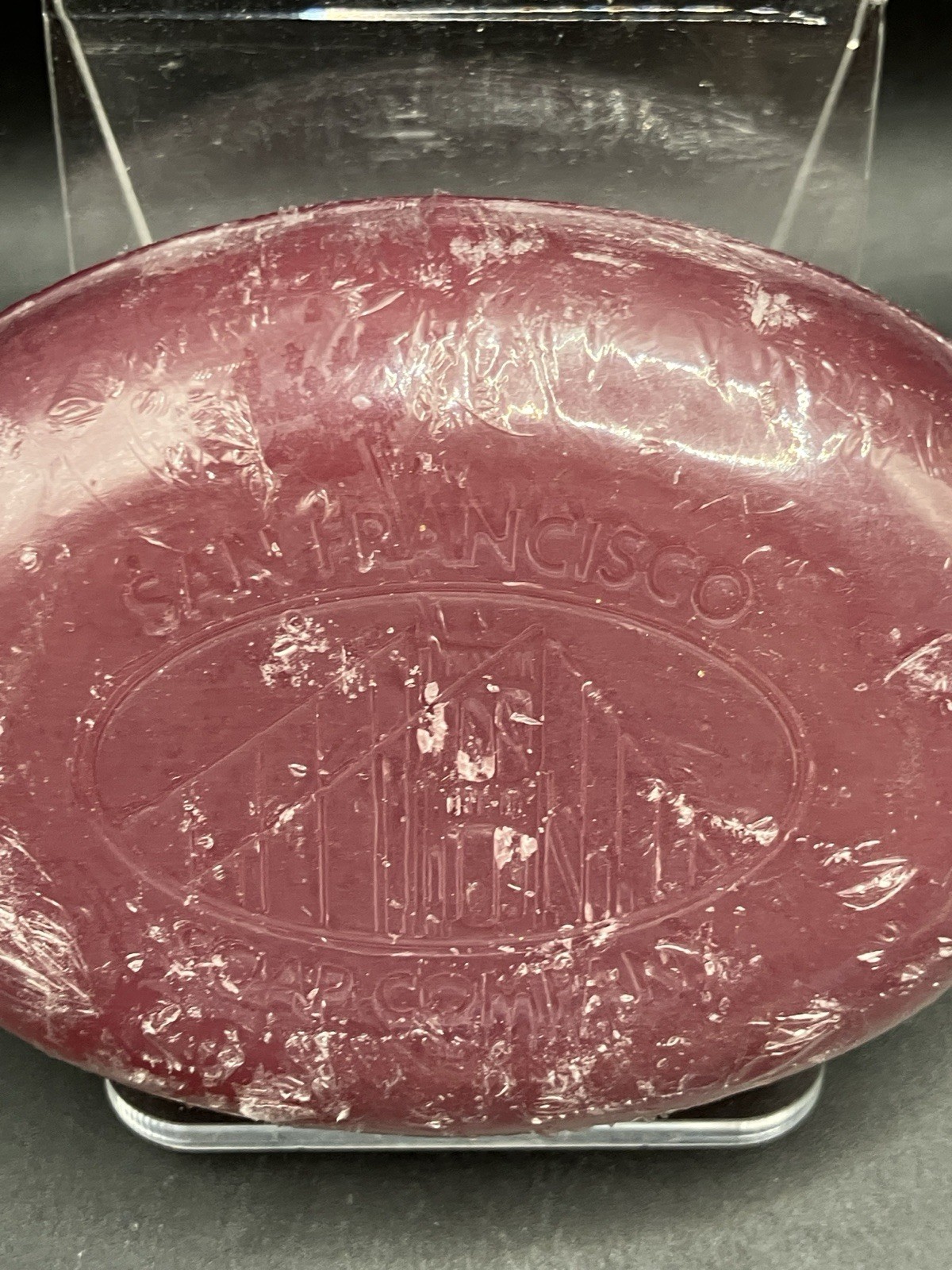 San Francisco Soap Company Red Raspberry Pure Glycerin Soap 4.2 oz / 120g SEALED