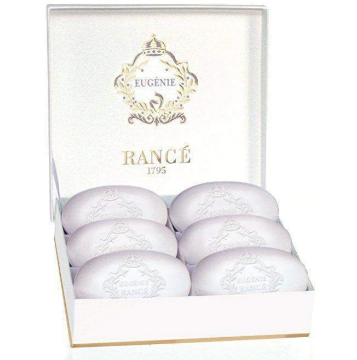 Rance 1795, Eugénie Coffret, Luxury Boxed Set of 6 French Perfumed Soaps, NEW