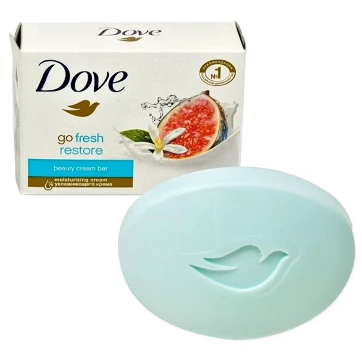 Dove Bar Restoring Blue Fig & Orange Blossom 4PK 3.5OZ/90GM 4 PCs.