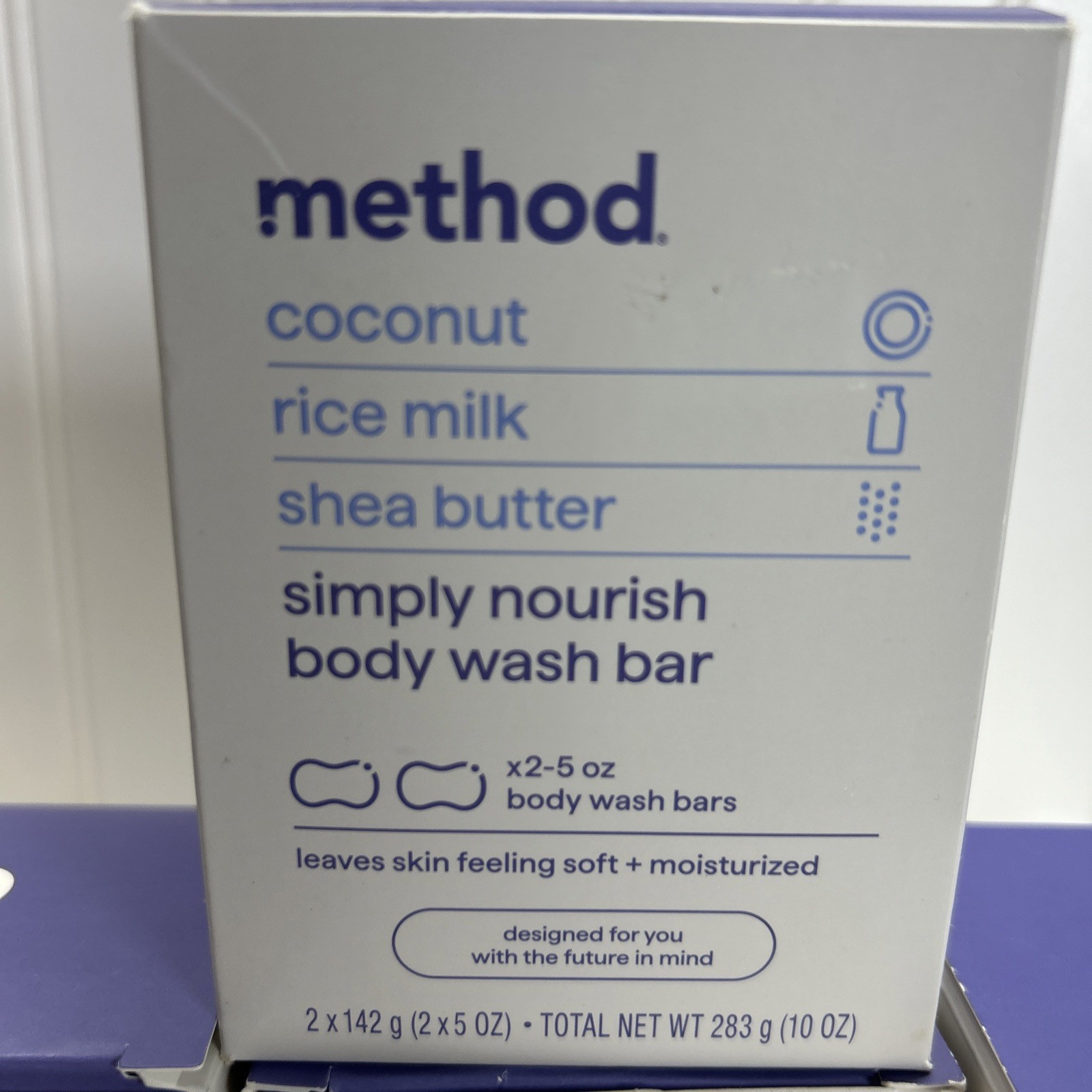 6PK 2 Bar Packs Method Bar Soap coconut 5oz bars NEW
